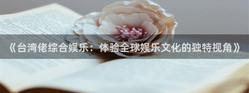 星辉平台pg电子游戏在线玩：《台湾佬综合娱乐：体验全球娱乐文化的独特视角》